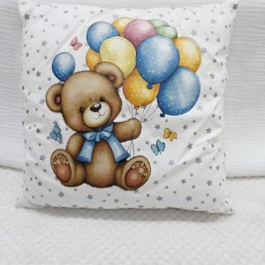 Jastučić  35x35cm Medo i baloni